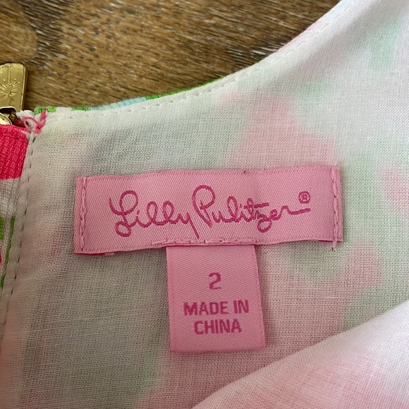 LILLY PULITZER Cathy Shift Dress in Flamingo Pink Southern Charm - Picture 5 of 15